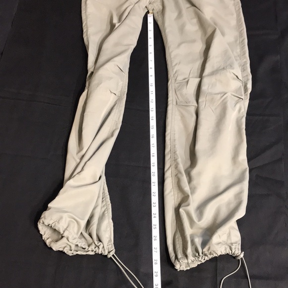 Aeropostale Parachute / Cargo Track Pants, NWT, Olive Green, XS, Lightweight - Picture 8 of 9